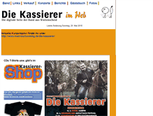 Tablet Screenshot of kassierer.com